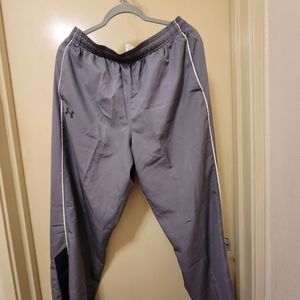 Under Armour Men’s Athletic SweatPants Loose Fit Pants - Gray - Large Good used
